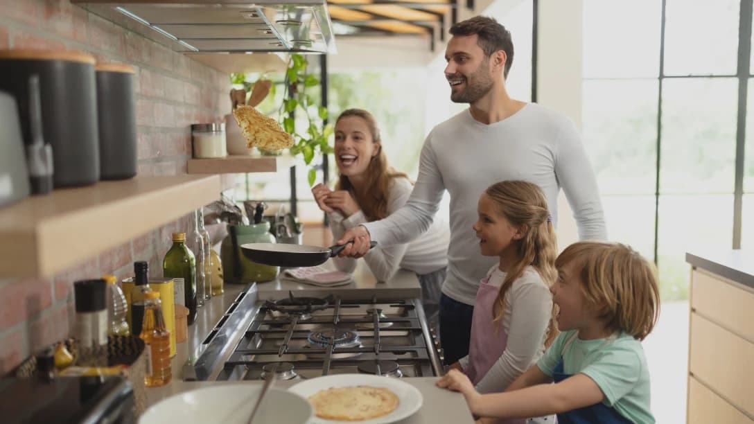 Family cooking