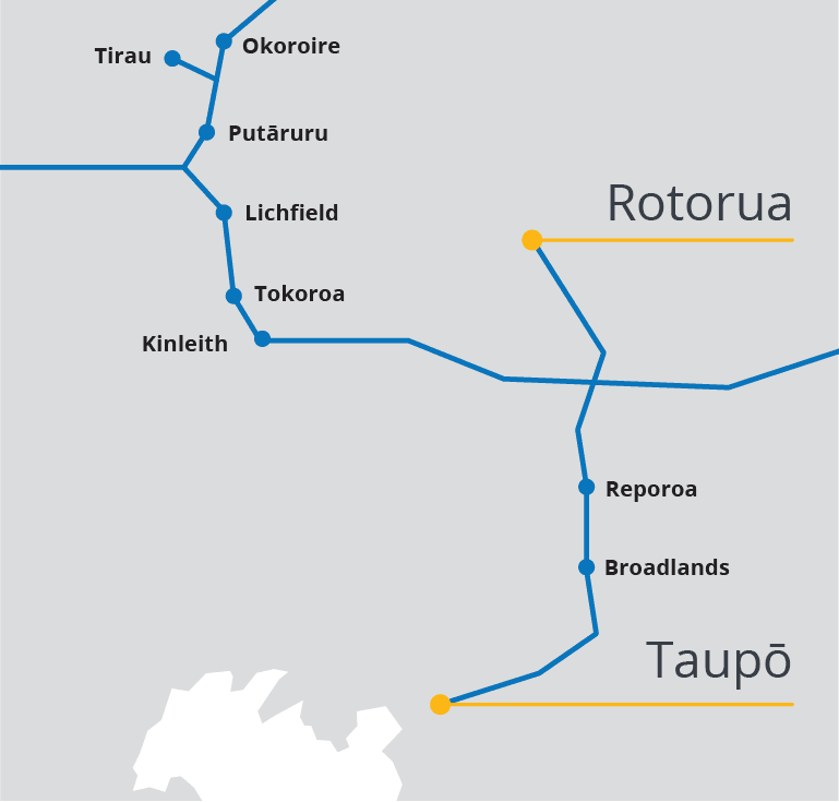 Firstgas NetworkMap Rotorua