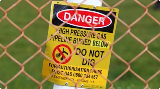 What is a pipeline easement?