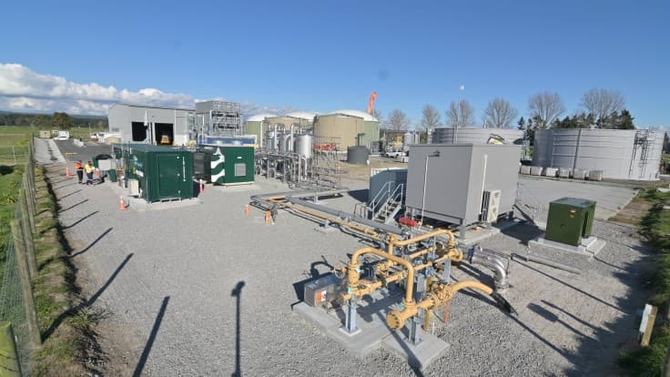 Renewable gas flows in New Zealand pipeline for the first time