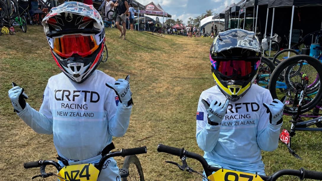 The Hudsons Taranaki riders reach BMX world champs2026