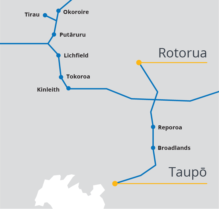 Firstgas NetworkMap Rotorua