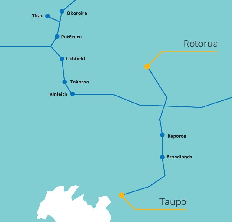 Firstgas TransMap25 Rotorua