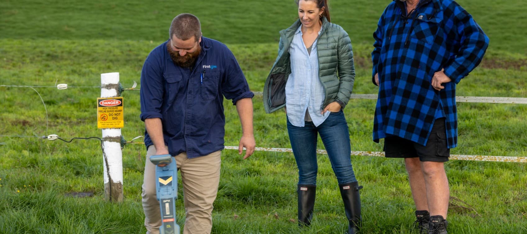 Locating with landowners