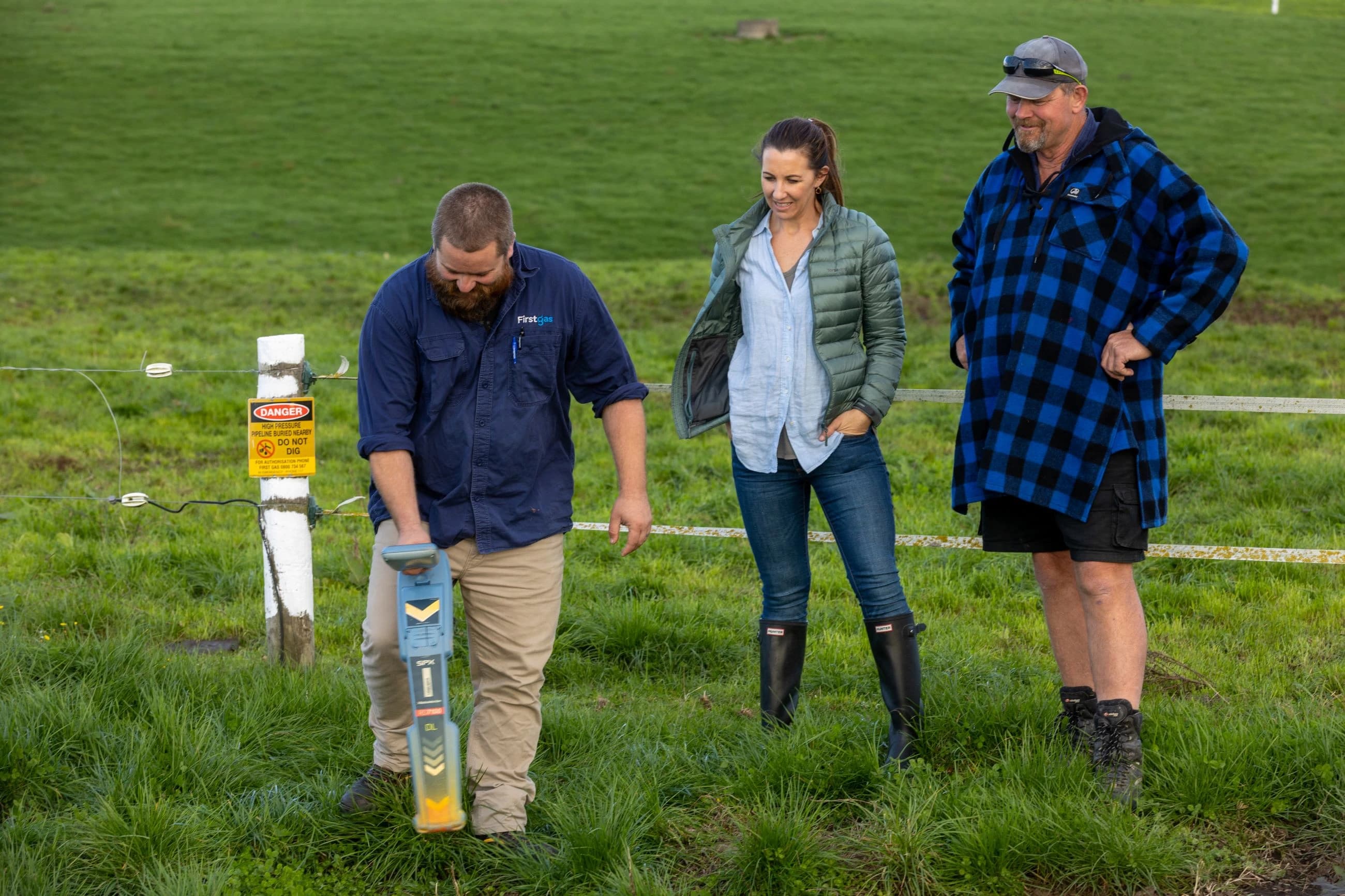 Locating with landowners