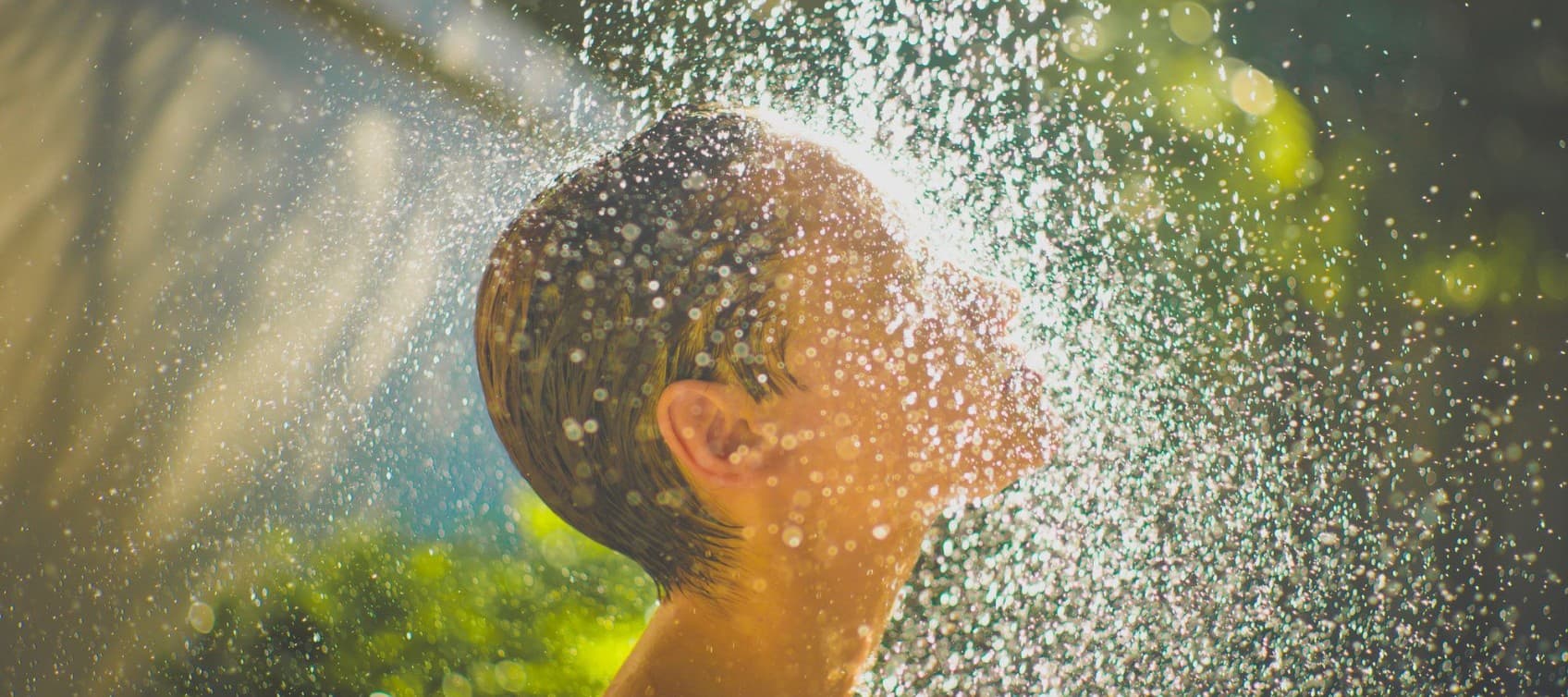 boy Shower HERO for Firstgas